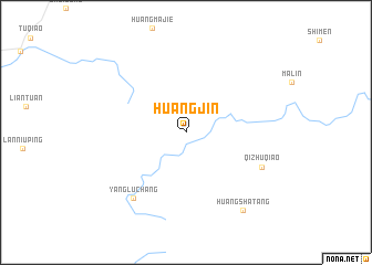 map of Huangjin