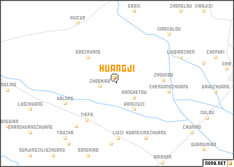 map of Huangji