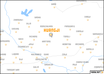 map of Huangji