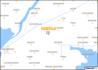 map of Huangji