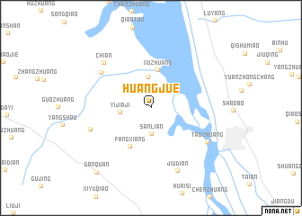 map of Huangjue