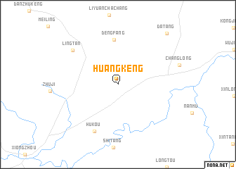 map of Huangkeng