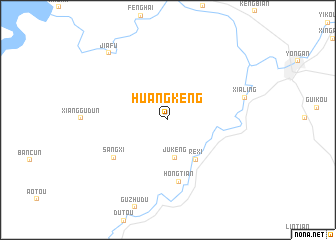 map of Huangkeng