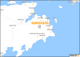 map of Huangkeng