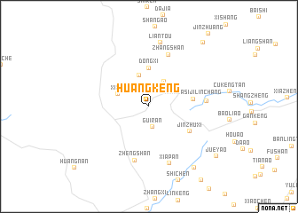 map of Huangkeng