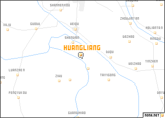 map of Huangliang