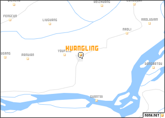 map of Huangling