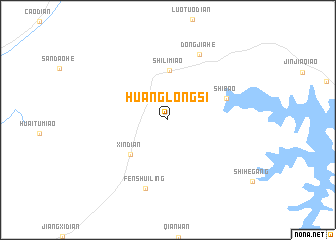map of Huanglongsi