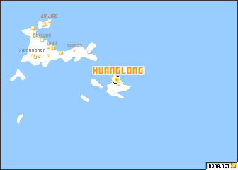 map of Huanglong