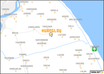 map of Huanglou