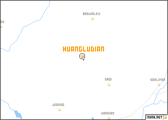 map of Huangludian