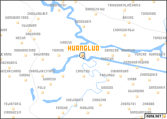 map of Huangluo
