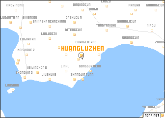 map of Huangluzhen