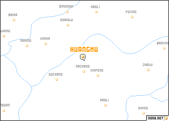 map of Huangmu