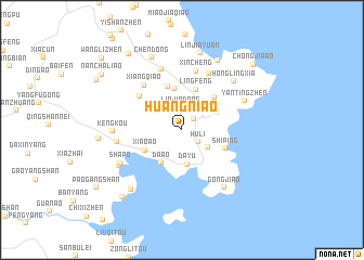 map of Huangni\