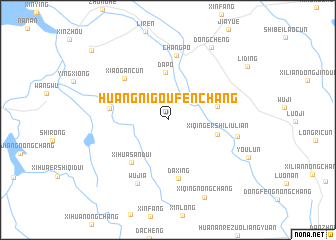 map of Huangnigoufenchang