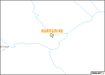 map of Huangnihe