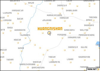 map of Huangnishan