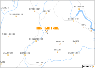 map of Huangnitang