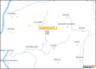 map of Huangpili