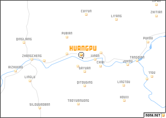 map of Huangpu