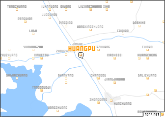 map of Huangpu