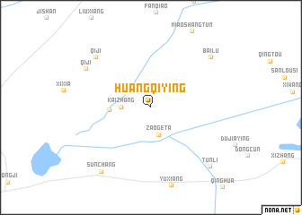 map of Huangqiying