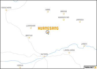 map of Huangsang