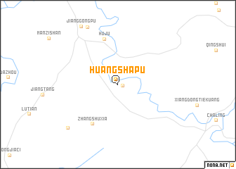 map of Huangshapu