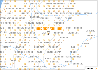 map of Huang-ssu-liao