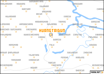 map of Huangtaidun