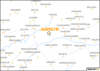 map of Huangtai