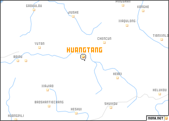 map of Huangtang