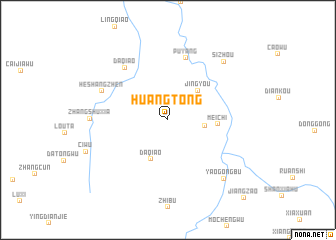 map of Huangtong