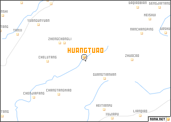 map of Huangtu\