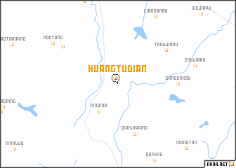 map of Huangtudian