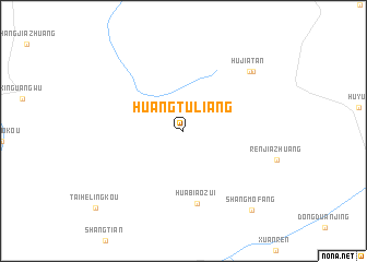 map of Huangtuliang