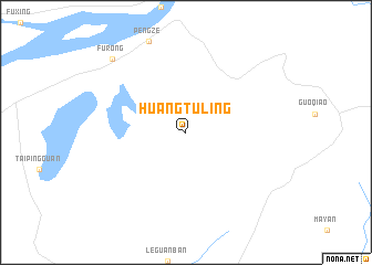 map of Huangtuling