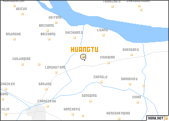 map of Huangtu