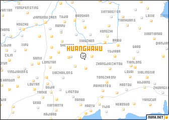 map of Huangwawu