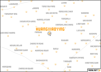 map of Huangxiaoying