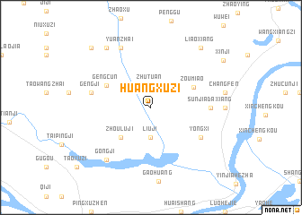 map of Huangxuzi