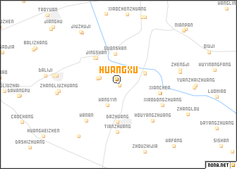 map of Huangxu