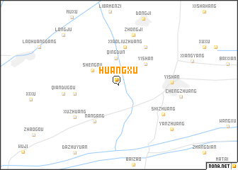map of Huangxu