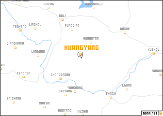 map of Huangyang