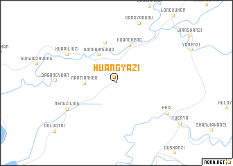 map of Huangyazi