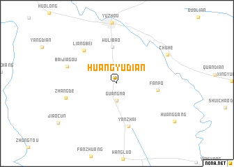map of Huangyudian