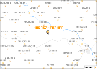 map of Huangzhenzhen