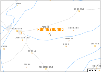 map of Huangzhuang