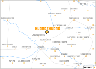 map of Huangzhuang